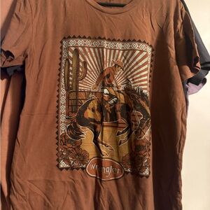 Women’s Wrangler Brown Graphic T-Shirt